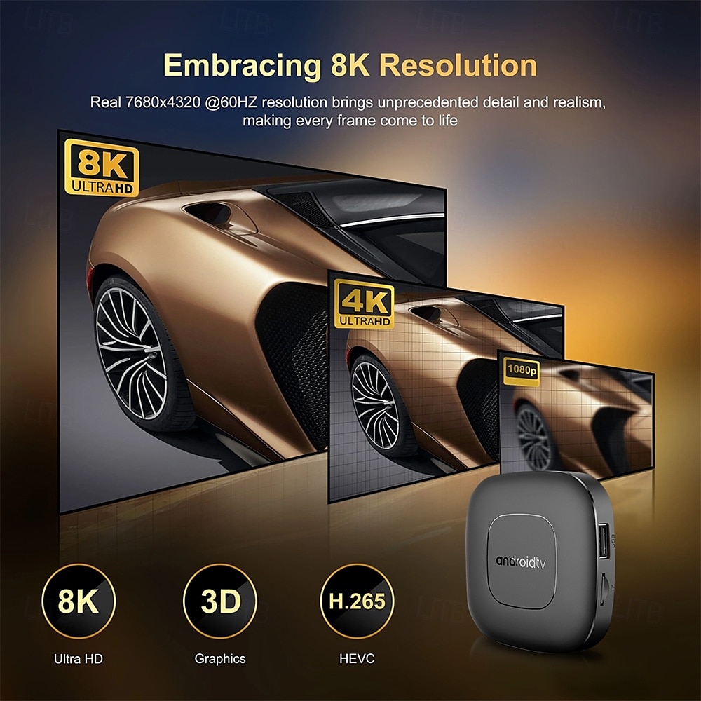 Smart TV Box Streaming Media Player Global Version Mortal T1 Bluetooth Google Assistant Android13 AllwinnerH313 2.4G&5G Wifi 4K 2025 - $37.99 –P15