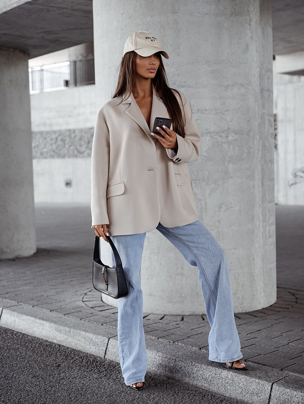 Women's Blazer Formal Patchwork Solid Color Casual / Daily Elegant Regular Fit Outerwear Long Sleeve Fall Maroon S 2025 - $26.99 –P1