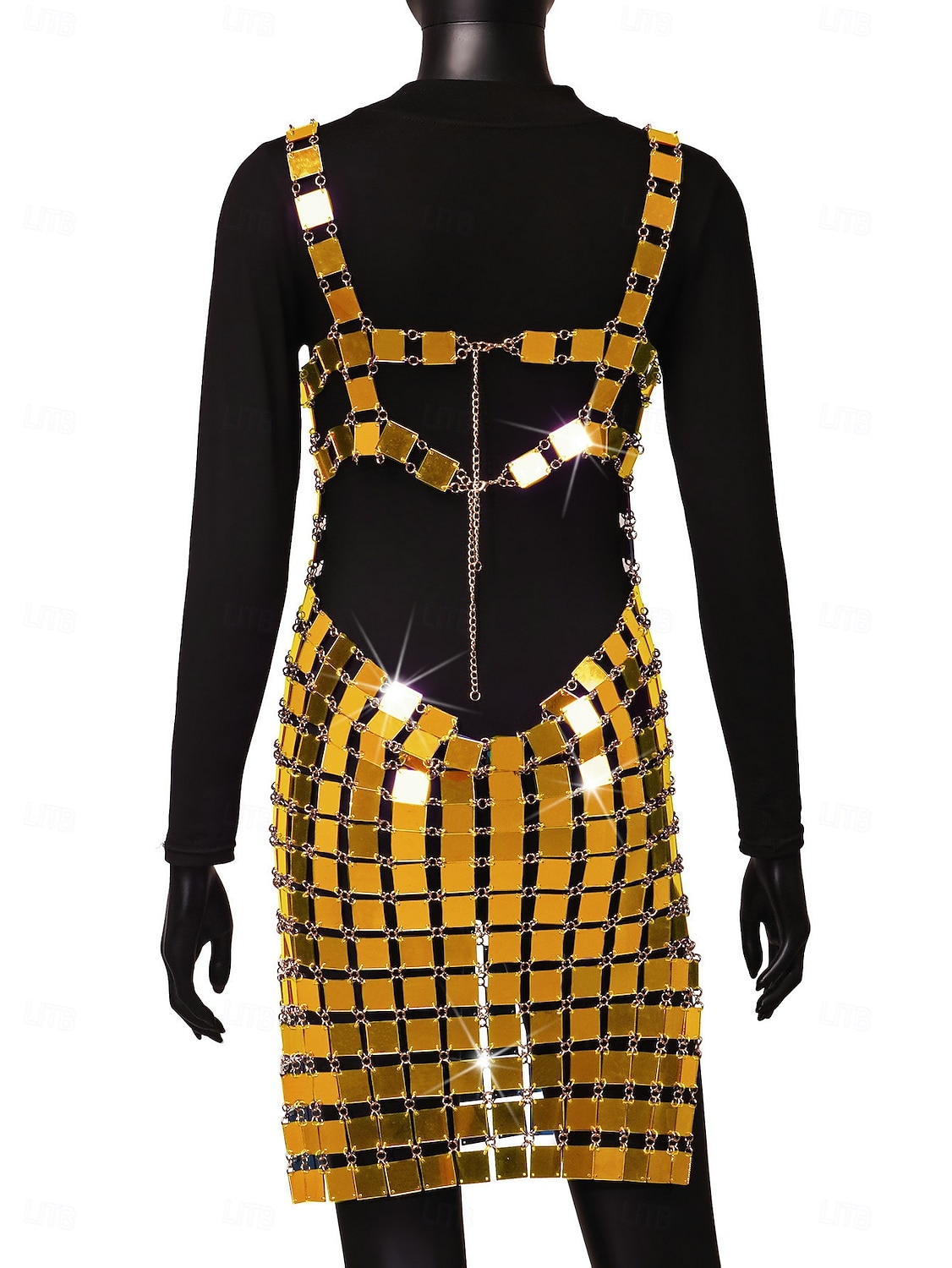 Women's Glitter Sequin Dress Sparkle Party Dresses for Singer Dancer Stage Wear Party Carnival Outfit 2025 - $155.99 –P18