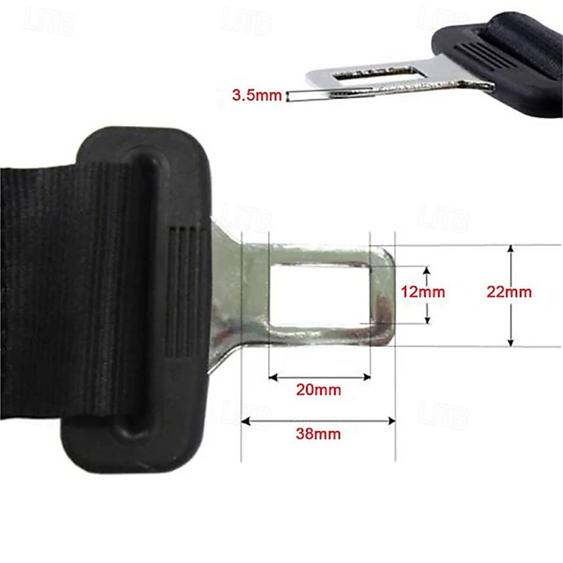 2 Pack Universal Car Seat Belt Extender, Flexible Safety Seatbelt Extension for Pregnancy, Expectant Mothers, Plus Size, Larger Body Types, Easy Click-and-Go Installation for Most Vehicles 2026 - $17.99 –P9