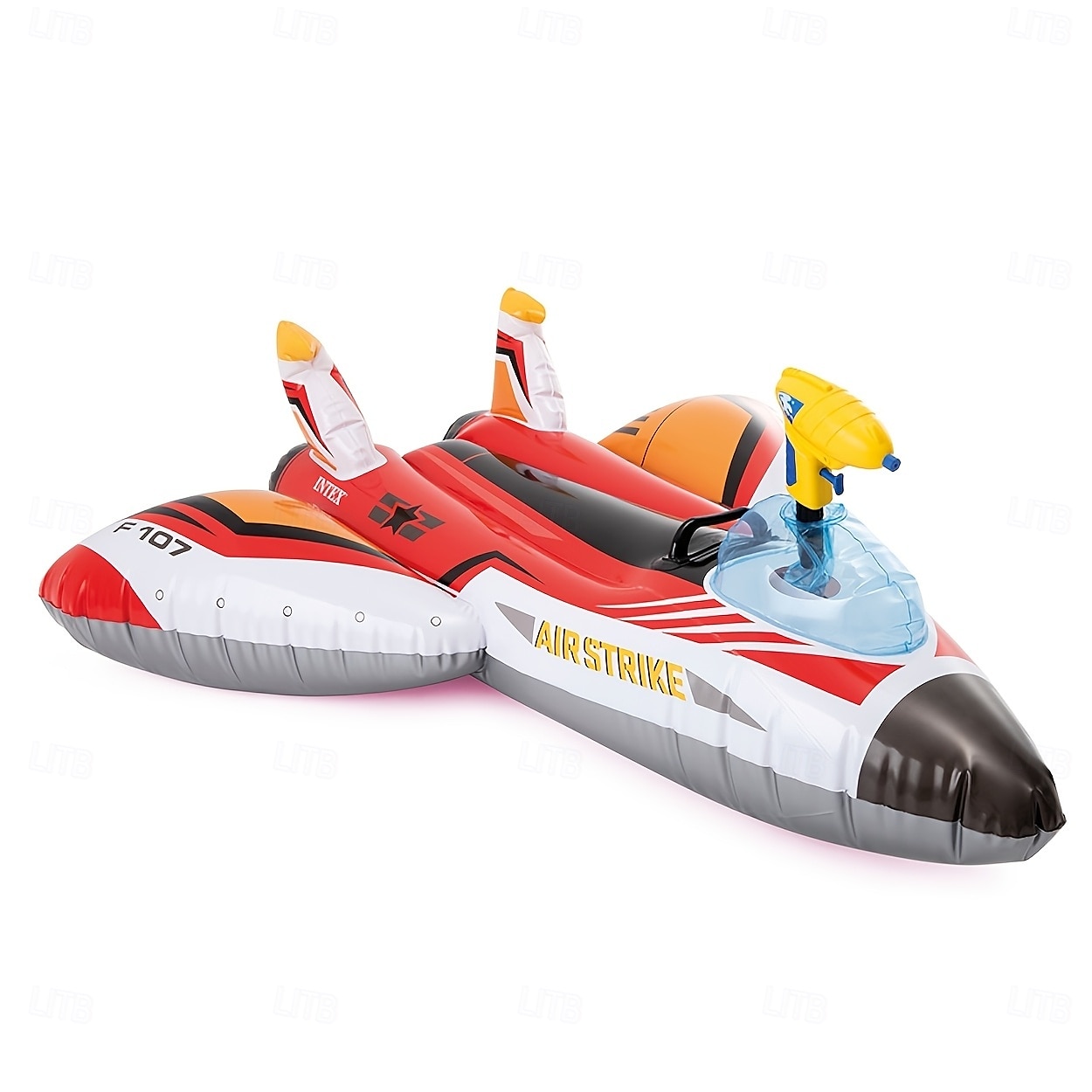um suporte de nave espacial de combate inflável com uma alça feita de pvc durável e um avião com canhão de água que flutua na água e flutua na água. (excluindo bomba) de 2025 por $102.99 –P8