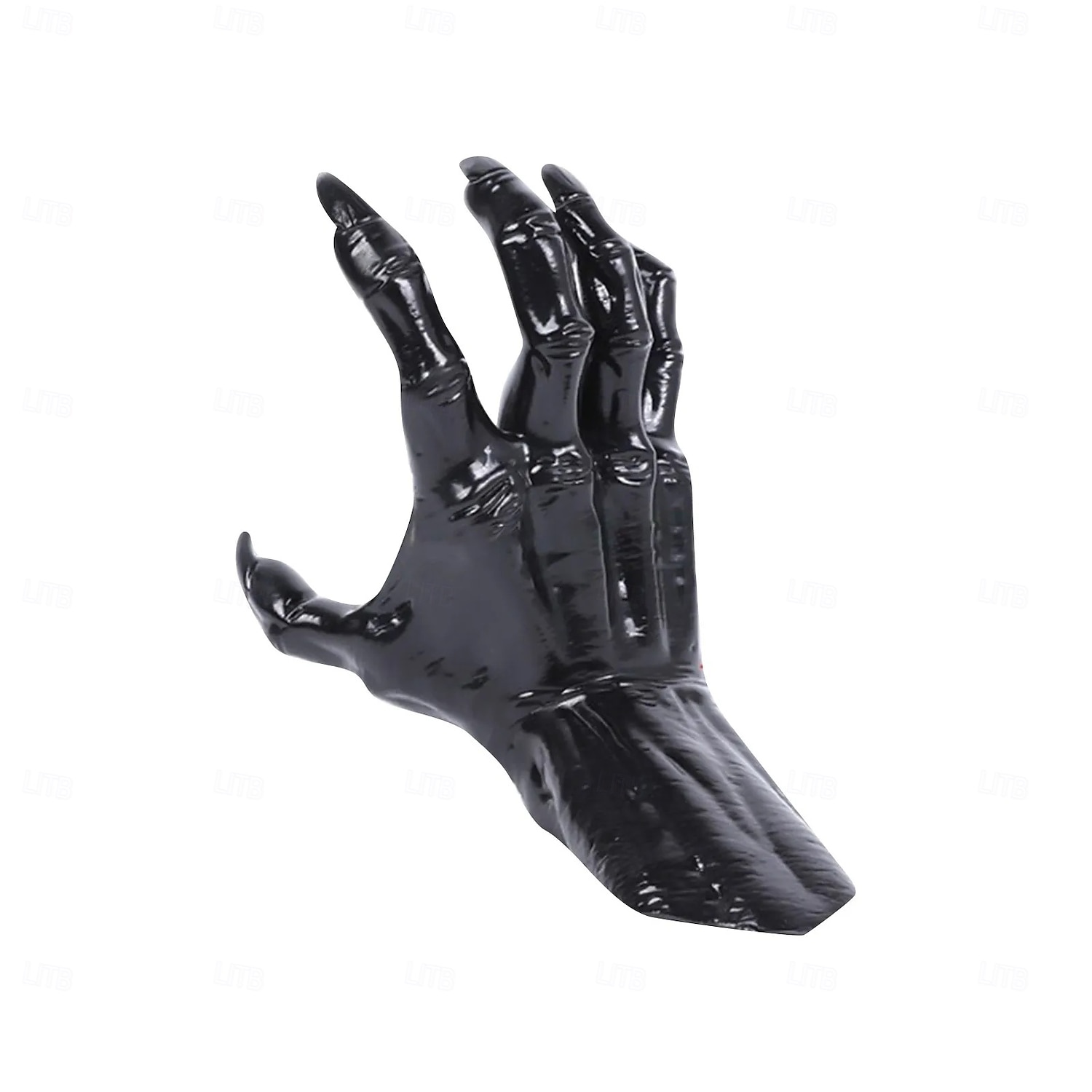 3 ks halloweenské nástěnné dekorace strašidelné ruce držák na svíčky závěsný háček kolekce strašidelný duch ruka úložná police dekorace 2025 - $11.99 –P14