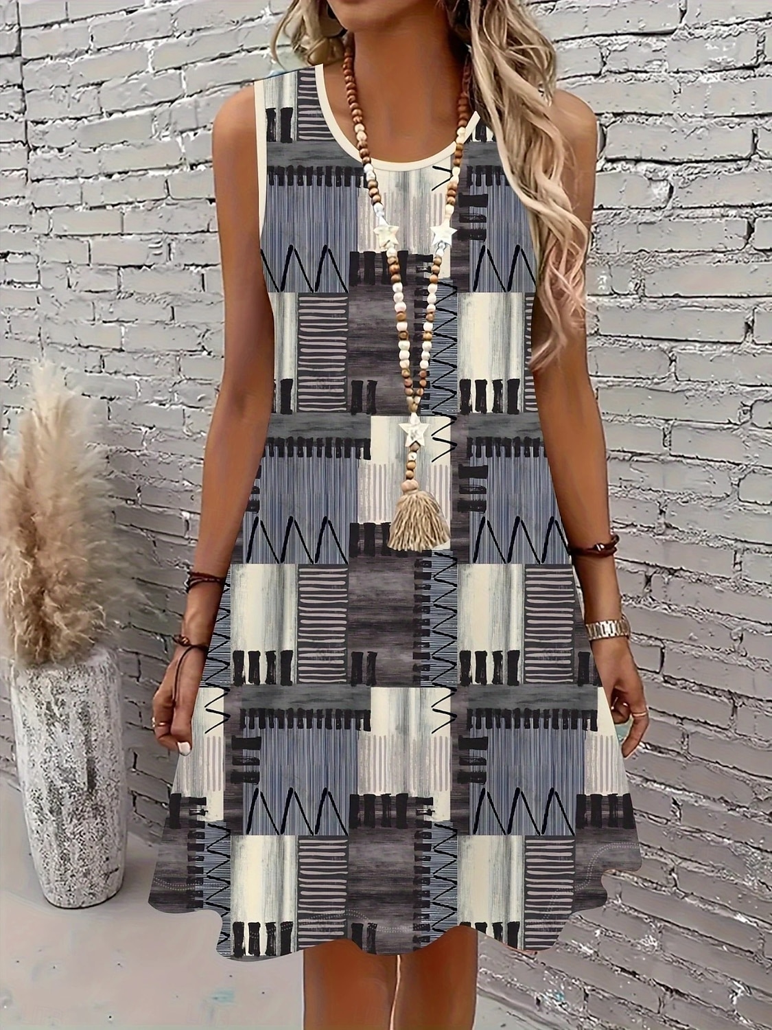 Pentru femei Rochie Mini Rochie de Vară Rochie A line Rochie cu umeri Vacanță Casual Boho Concediu Plajă Fit regulat Ombre Grafic Animal Fără manșon Stil Nautic Albastru piscină Vară Primăvară 2025 - $21.99 –P1