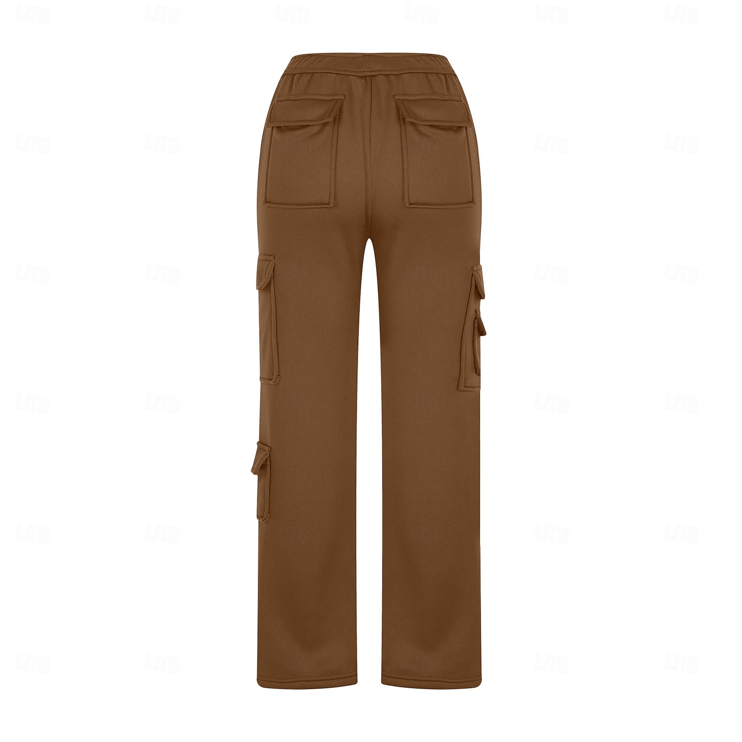 Femmes Pantalons Cargo Chinos Occasionnel Athlétique Longueur mollet Naturel Uni Ceinture Élastique Poches multiples Confortable Respirabilité Décontracté Quotidien Abricot Bleu de minuit Café Bleu de 2025 ? $24.99 –P4