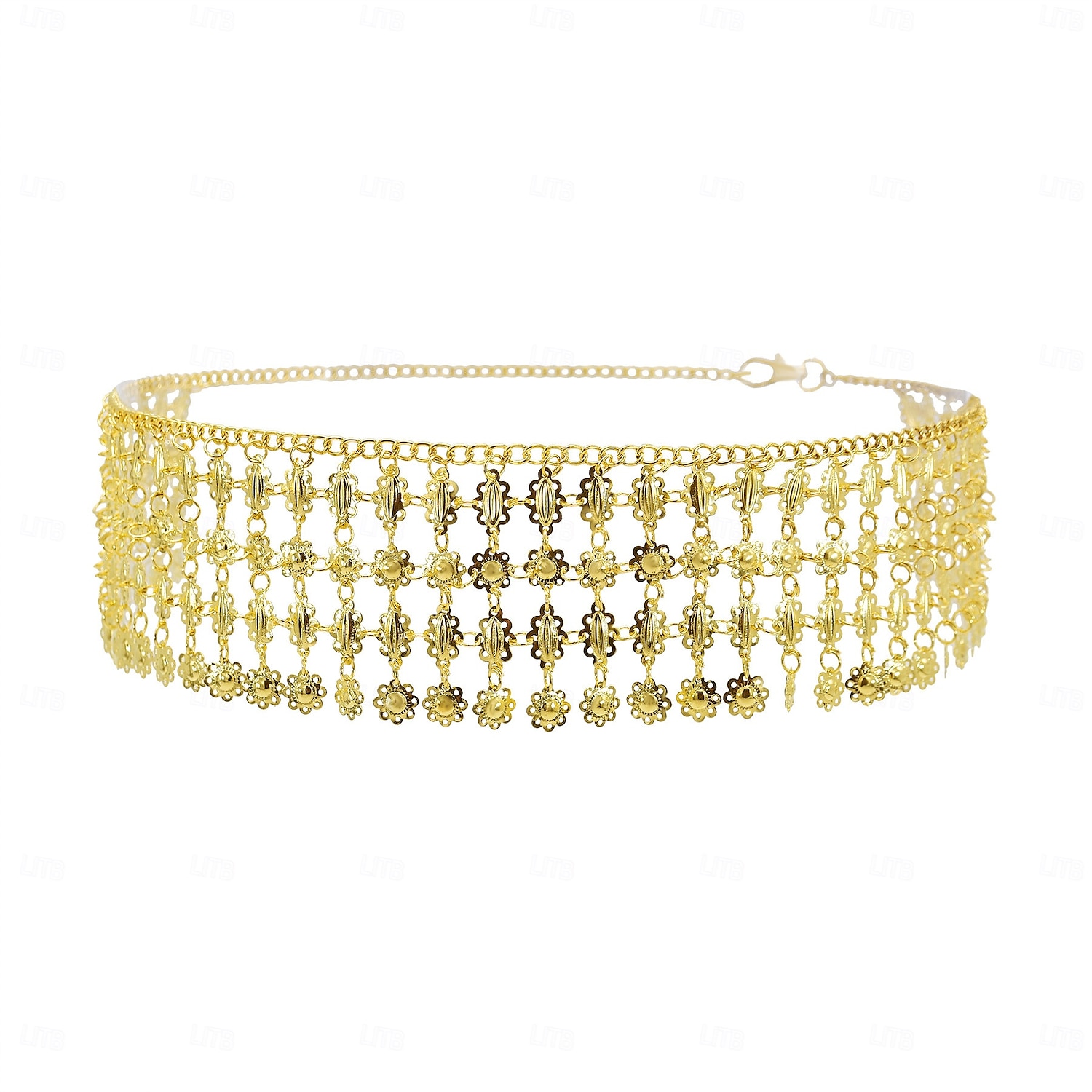 Damen Gürtel Metalllegierung Silber Gelb Gold Taillengürtel Maskerade Ferien Einfarbig 2025 - $16.99 –P3