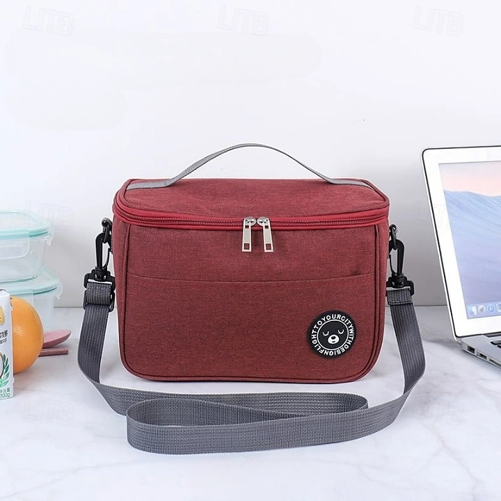 Lunch Bag for Women and Men for Back to School Office Picnic Hiking Beach New Insulated Tote Portable Bento Bag for Work Fresh Keeping Food Container Lunch Box Bag 2025 - $6.99 –P12