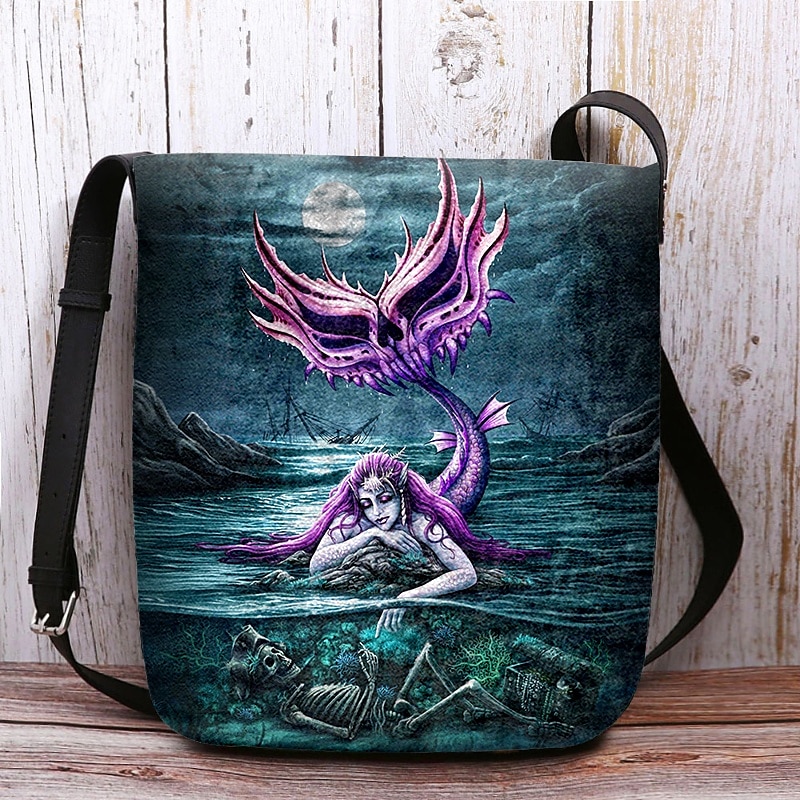 női halloweeni tökös crossbody táska - boszorkánykalap és macskaminta, állítható pánttal, könnyű, bolyhosított válltáska, tökéletes ünnepi bulikra és trick or treat eseményekre 2025 - $19.99 –P10