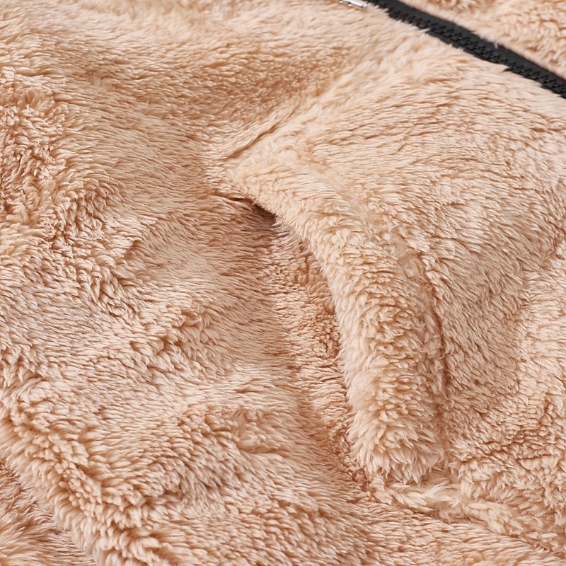 Per uomo Felpa con zip Felpa con cappuccio in pile Felpa con cappuccio in pile Sherpa Nero Blu marino Cachi Grigio Con Cappuccio Semplice Con zip Tasca Frontale Sport & Outdoor Casuale Quotidiano del 2025 a $30.99 –P8