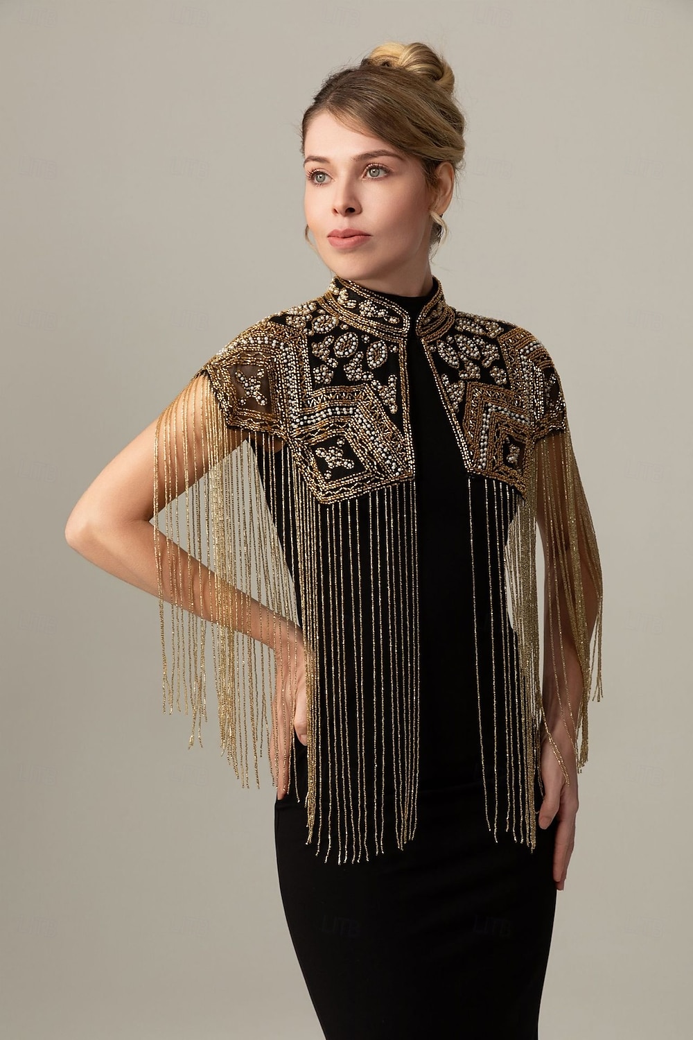 Retro Vintage Goldene Zwanziger 1920er Umhang Schals Der große Gatsby Flapper-Mädchen Pailletten Fransen Damen Weihnachten Halloween Karneval Hochzeit Abendgesellschaft Maskerade Erwachsene 2025 - $63.99 –P1