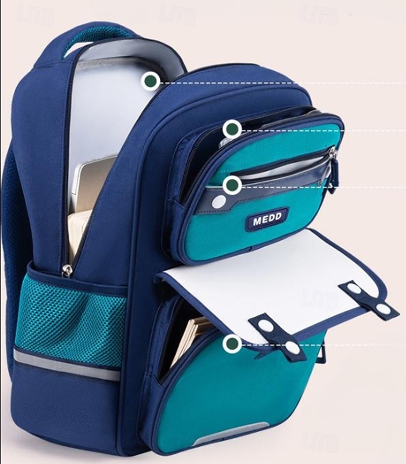 Boys School Backpack for Elementary Kids – Durable Waterproof Bookbag with Multiple Pockets, Structured Back to School Bag for Daily Use 2026 - $34.99 –P8