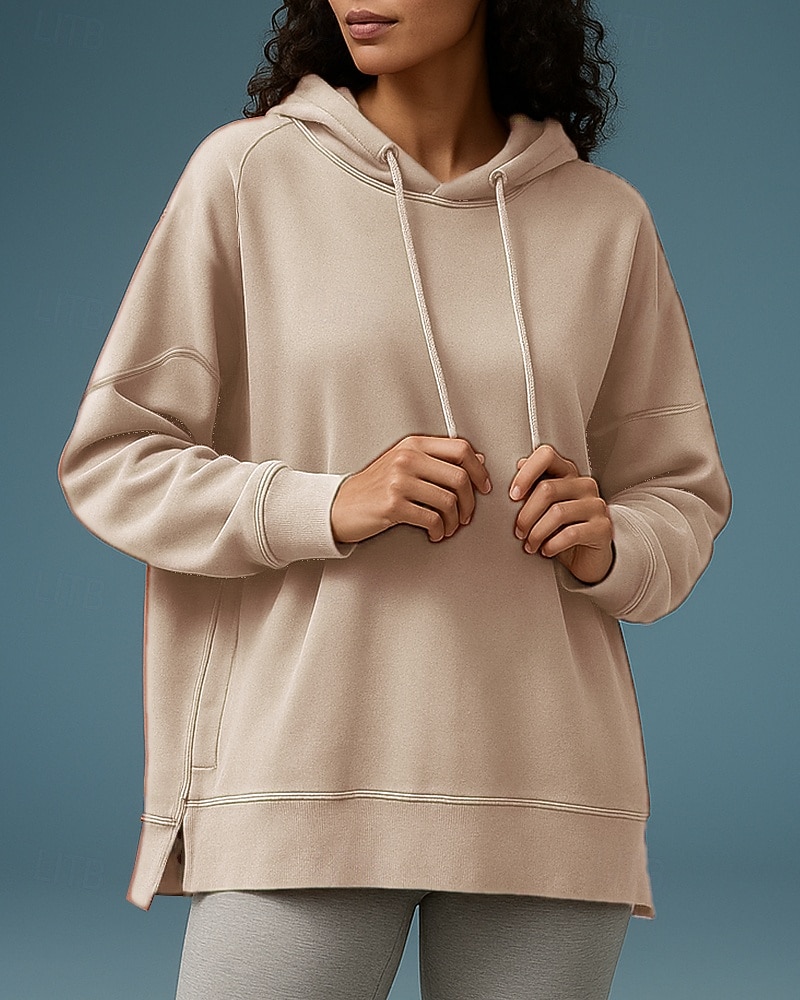 Mujer Tops casuales Sudadera con capucha Sudaderas Bolsillo Manga Larga Camiseta Ropa Deportiva Color sólido Protección Solar Resistente al Viento Senderismo Rutina de ejercicio De Deporte Ropa de 2025 - $34.99 –P9