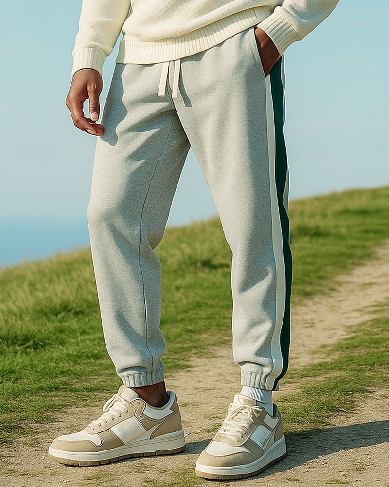 Voor heren Hardloopbroeken Sportbroek Jogger-joggingbroek Zak met rits Kleding Onderlichaam Sportkleding Sportschool Training Herfst Zonbescherming Winddicht Lichtgewicht Voor buiten Hardlopen Yoga 2025 - $12.99 –P1