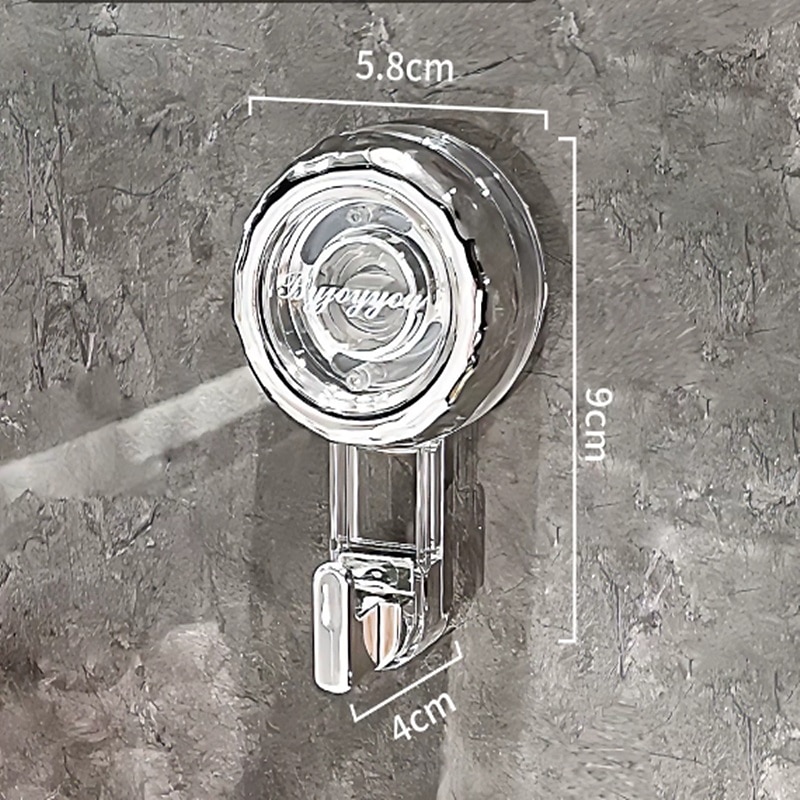 3 stuks gegolfde zuignaphaken voor aan de muur gemonteerde badkameropbergrekken, geen boren nodig voor de doucheplank voor toiletartikelen &cosmetica 2026 - $21.99 –P1