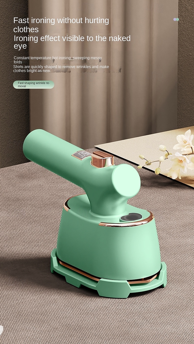 Digital Display Handheld Convenient Hanging Ironing Machine for Home Travel Dormitory Steam Hanging Ironing Machine Electric Ironing Machine 2025 - $23.99 –P6