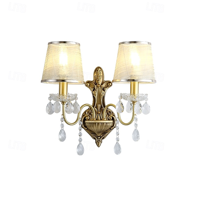 настенные бра золотые бра на 1/2 лампы, современные настенные светильники, настенные бра в фермерском стиле с прозрачным стеклянным абажуром, настенные светильники для гостиной, спальни, лестницы, 2026 - $194.99 –P5