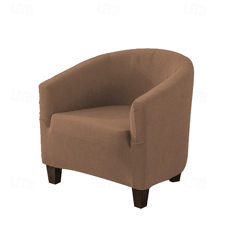 Capa para cadeira de clube, capa para cadeira de banheira, capa para cadeira, lã polar, capa para sofá individual, capa elástica para sofá, protetor de móveis para sala de estar de 2025 por $34.99 –P8