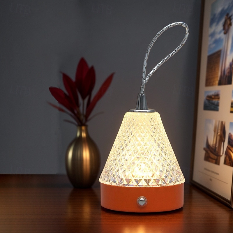 Veilleuse RVB moderne avec 7 couleurs réglables, veilleuse décorative portable pour chambre, salon, camping de 2025 ? $20.99 –P2