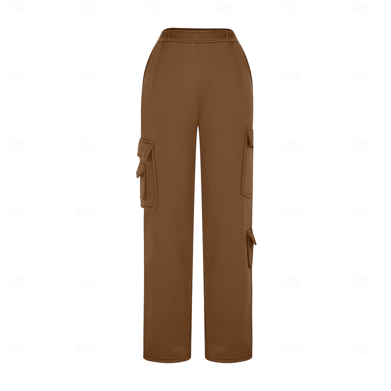 Femmes Pantalons Cargo Chinos Occasionnel Athlétique Longueur mollet Naturel Uni Ceinture Élastique Poches multiples Confortable Respirabilité Décontracté Quotidien Abricot Bleu de minuit Café Bleu de 2025 ? $24.99 –P3