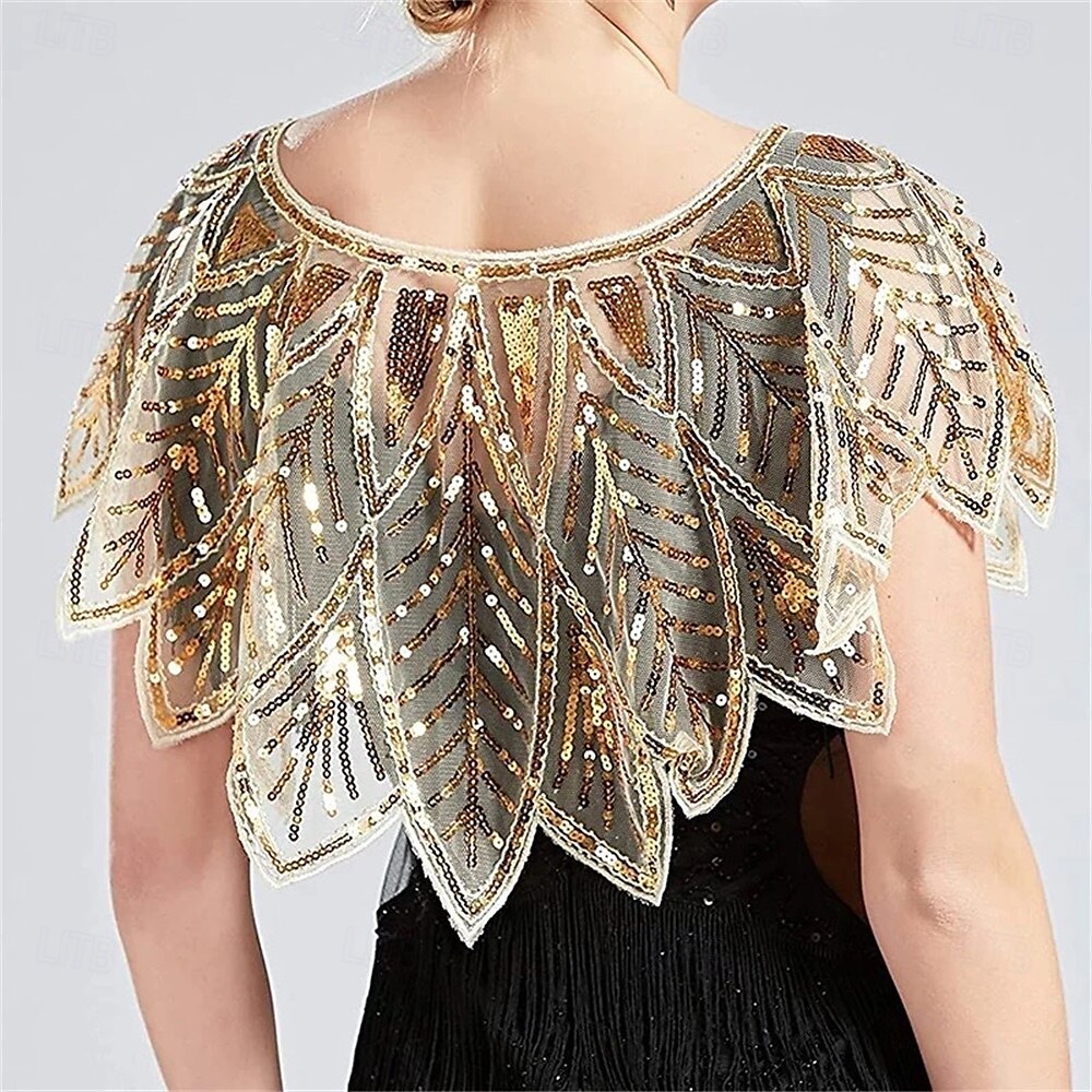 Women's Wrap Elegant Sun Protection Short Sleeve Lace Wedding Wraps With Crystals For Formal Summer 2025 - $25.99 –P5