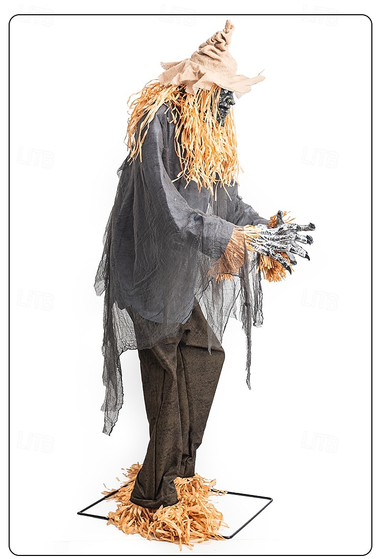 νέο στοιχειωμένο σπίτι για το Halloween διασυνοριακό μεγάλο υπαίθριο λούνα παρκ ηλεκτρική επαγωγή στολίδι διάβολος δέντρο σκιάχτρο ζόμπι 2025 - $974.99 –P10
