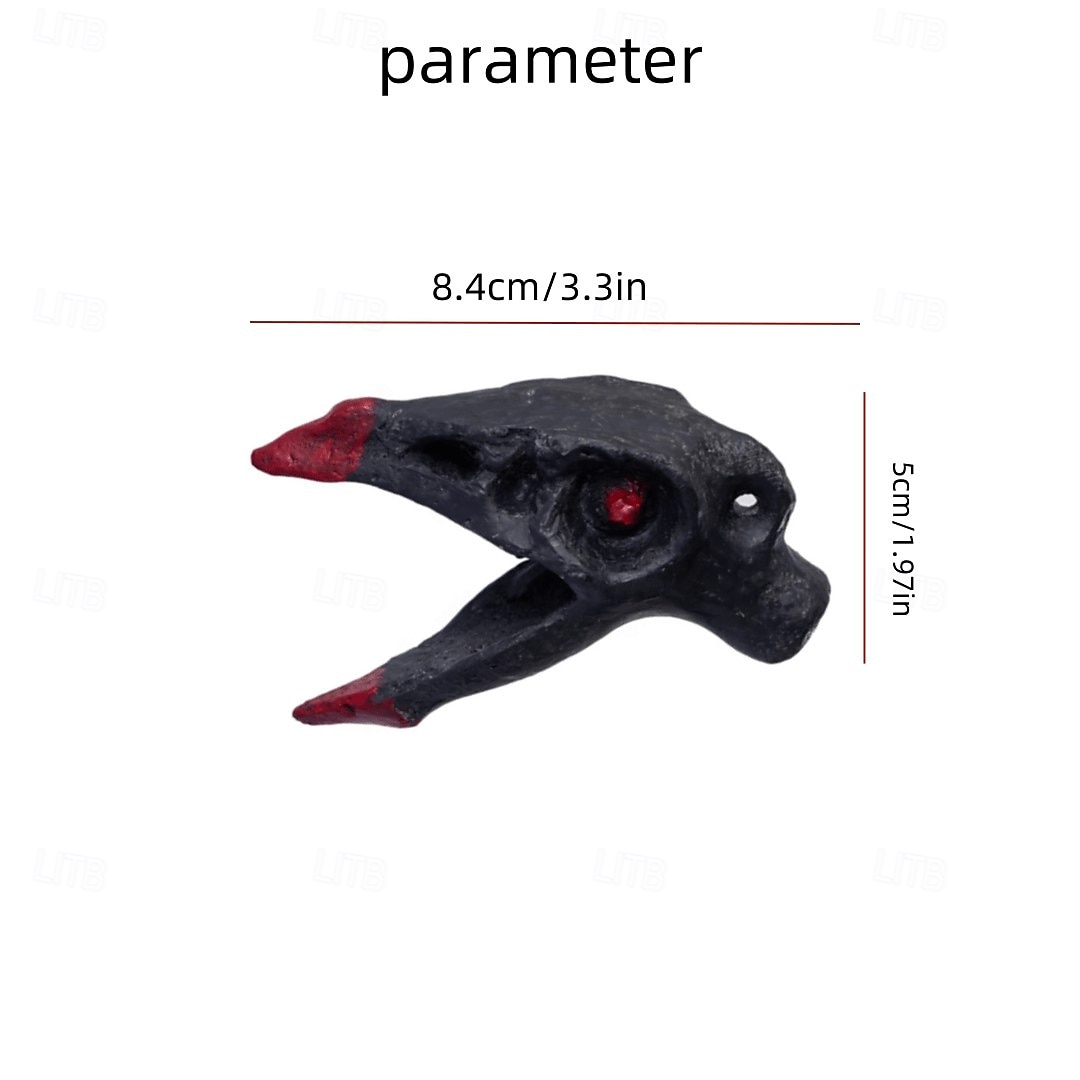 Sifflet crâne d'inspiration aztèque à deux tons - sifflet unique en résine pour les farces et la survie en plein air&amp;accessoire de sac à dos cool de 2026 ? $22.99 –P3