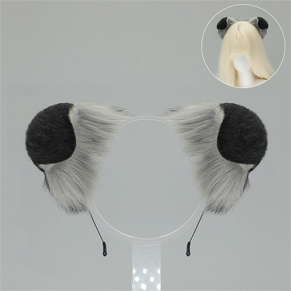 Serre-tête oreilles de shiba inu avec queue – accessoires de cosplay oreilles et queue de chien faits à la main, oreilles de chien-loup pour Halloween, fête et jeu de rôle de 2025 ? $27.99 –P10
