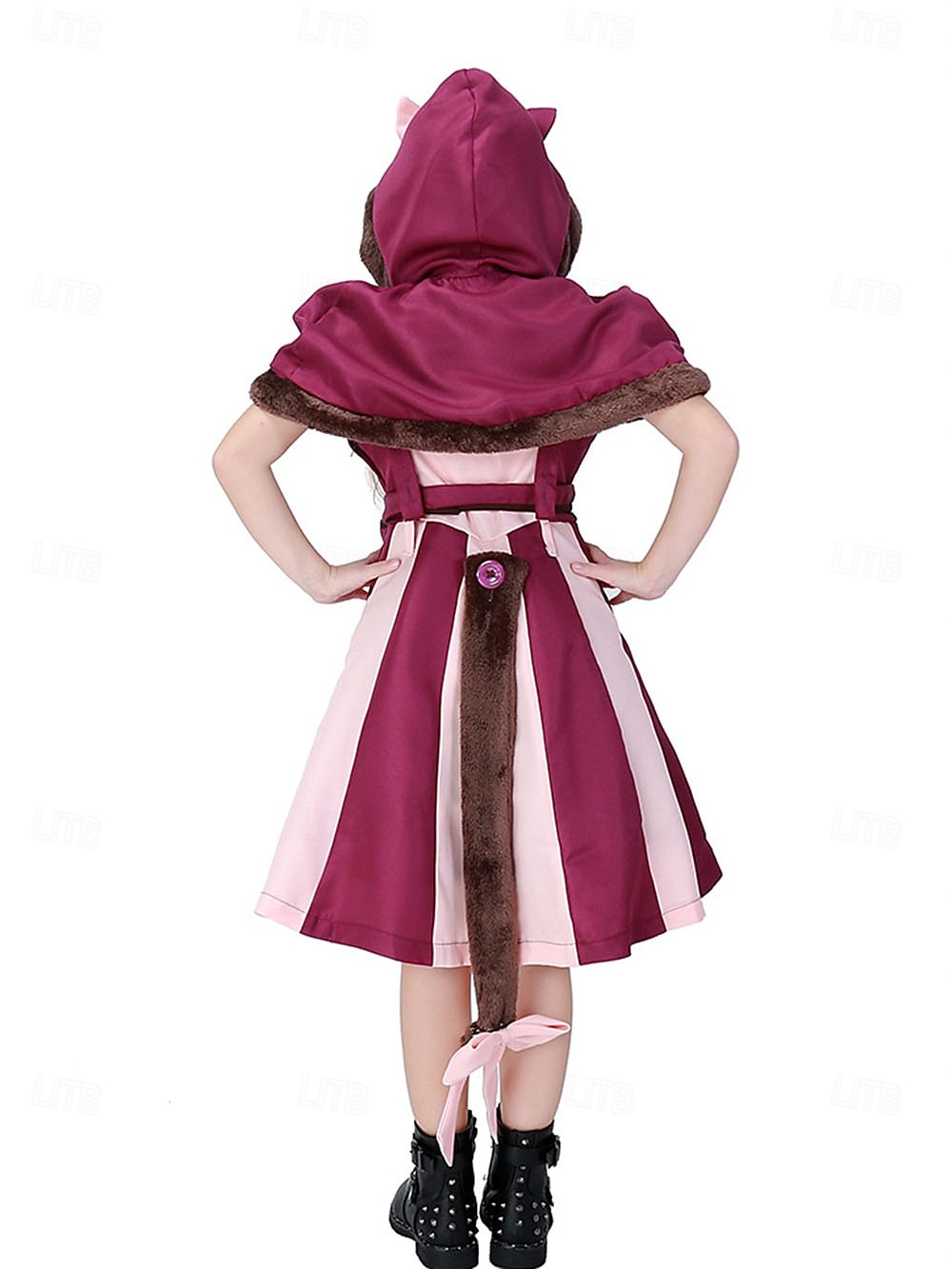 Alice nel paese delle meraviglie Fiaba Gatto del Cheshire Vestito Costume Personaggi dei libri di fiabe Carino Cosplay di film for Ragazze Bambini Halloween Carnevale Giornata mondiale del libro del 2025 a $46.99 –P9