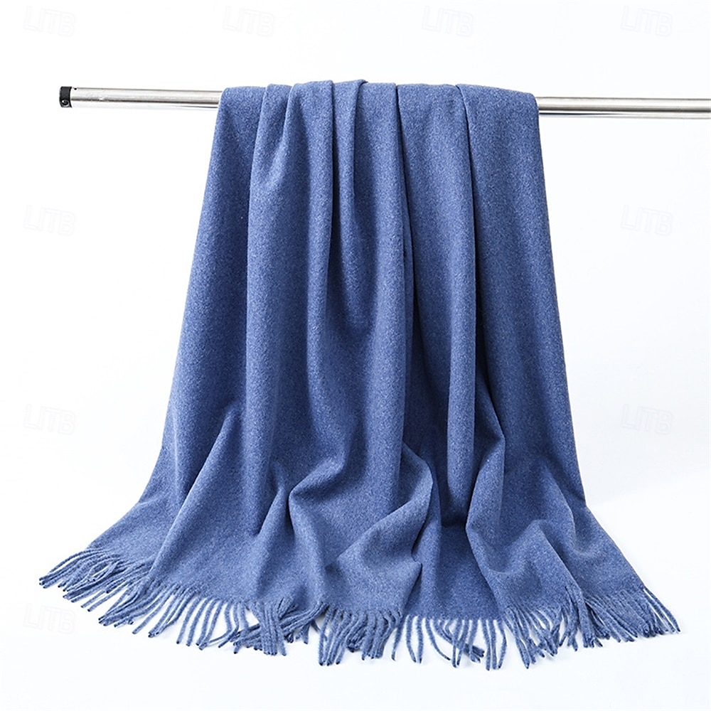 Pashmina-sjal, sjal til kvinner, stort vinterskjerf, myke sjal og sjal til aftenkjoler, sjal til bryllup 2025 - $37.99 –P15