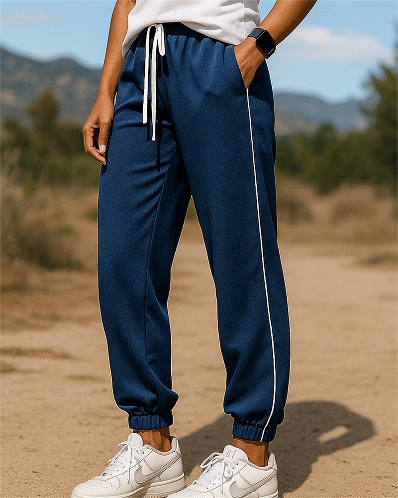 Homens Calças de Corrida Calças esportivas Calça de moletom jogger Bolsos Com Cordão Calças Roupa Esportiva Ginásio Dar certo Leve Respirável Pesca Equitação Corrida Ajuste Largo Roupa de esporte de 2025 por $17.99 –P4