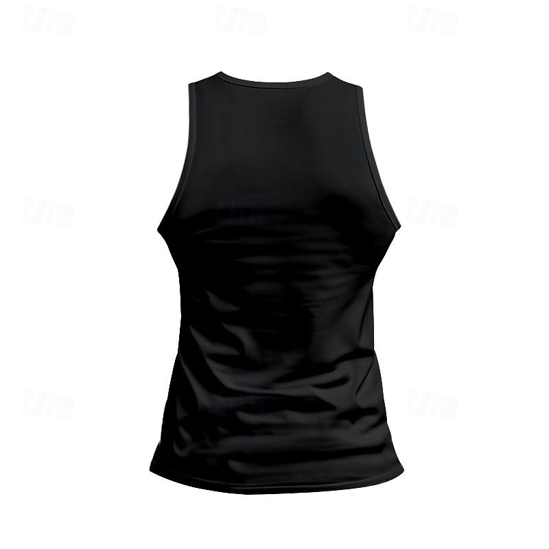 Hombre Camiseta sin mangas Chaleco Camisetas Interiores Camisa sin mangas Sin Mangas Cuello redondo Cuchara Verano Color sólido Plano Moda Básico Clásico 4 Piezas Calle Casual Deportes A B C Camiseta 2025 - $37.99 –P13