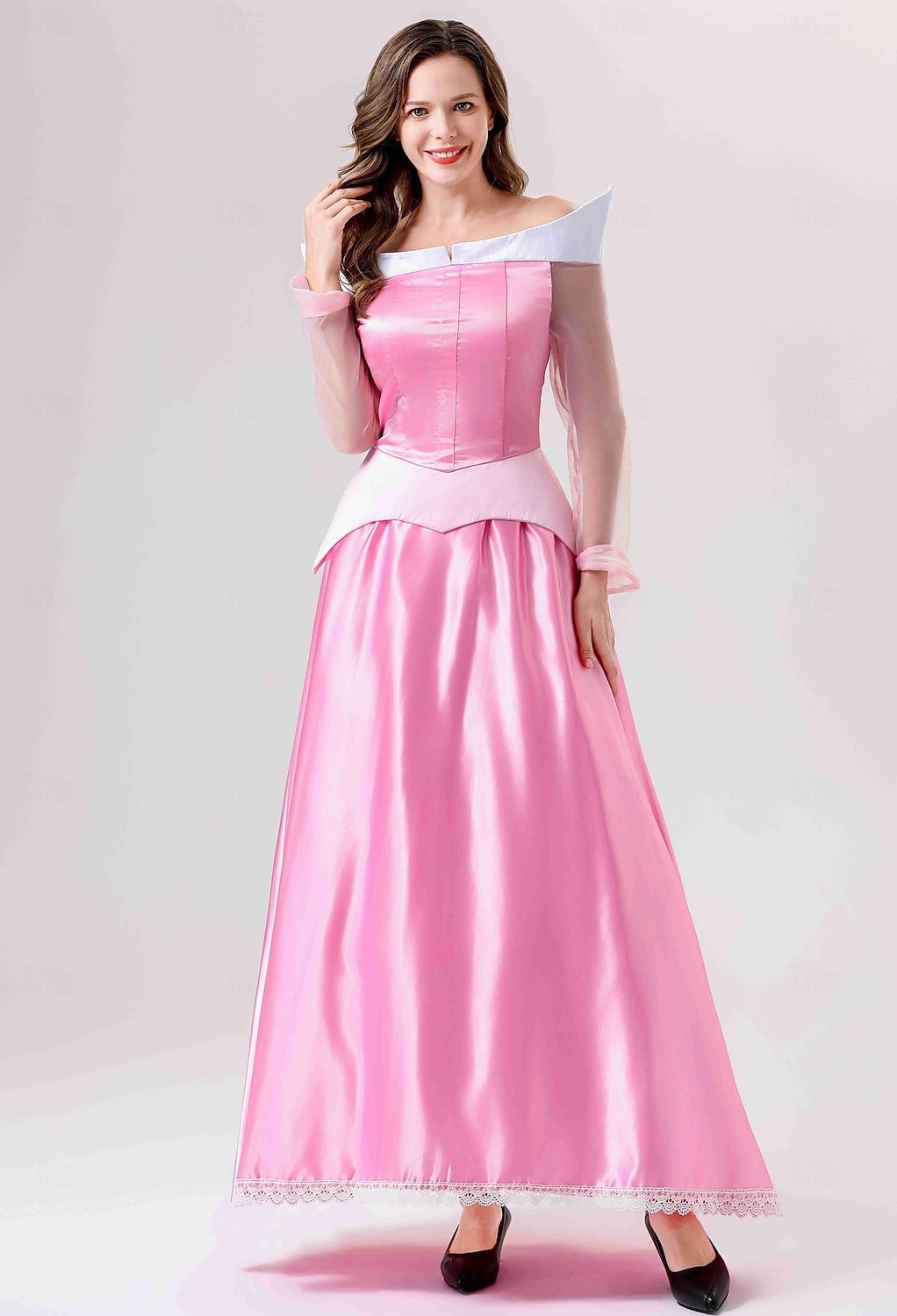 Spící kráska Pohádka Princeznovské Popelka Šaty Cosplay kostým Plesové šaty Postavy z pohádek cosplay Filmové kostýmy for Dámské Dospělé předvečer Všech svatých Karneval Světový den knihy Výkon 2025 - $51.99 –P4