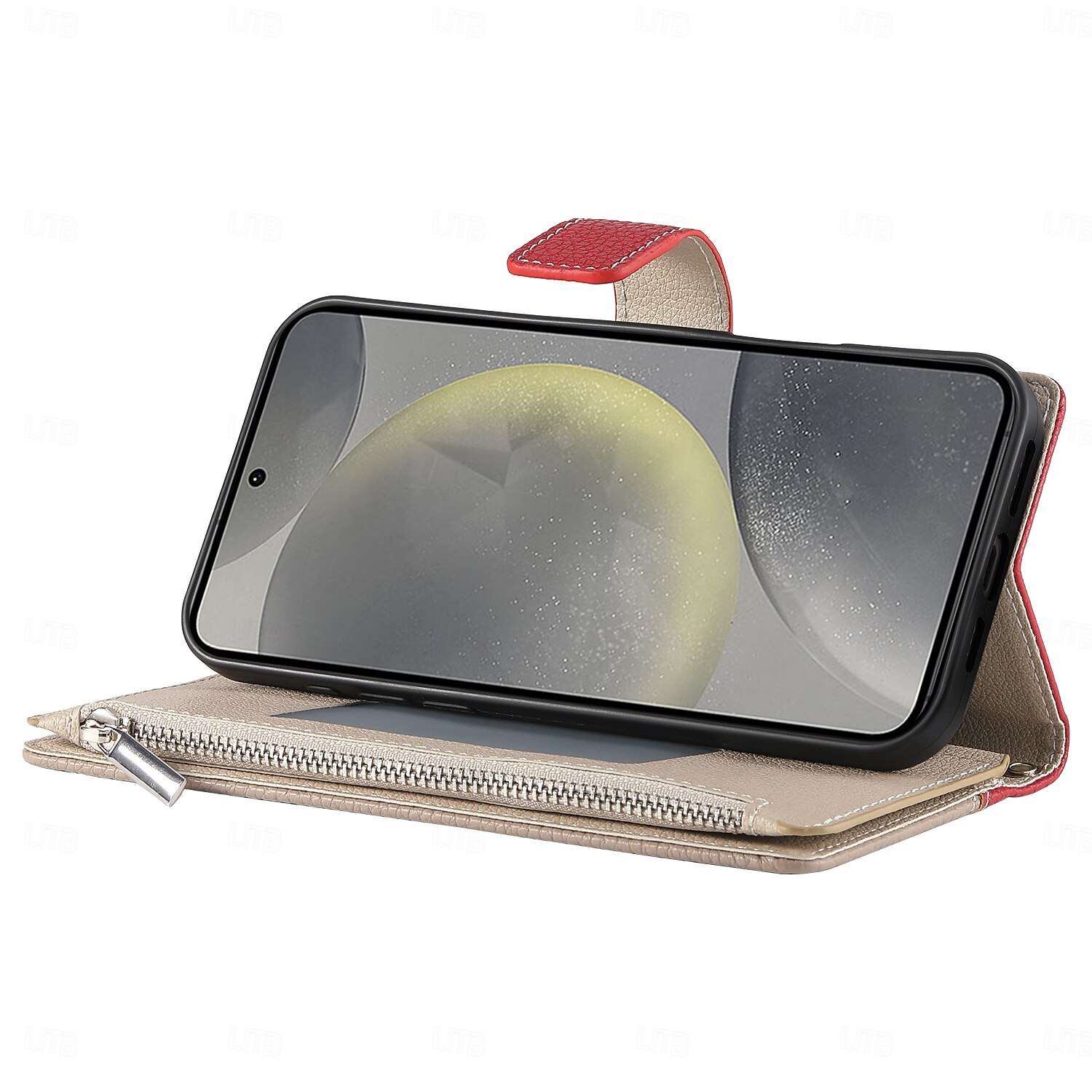 telefone Capinha Para Samsung Galaxy S25 S25 Mais S25 Ultra S24 Ultra S24 Plus S24 S24 Ultra Plus A55 A35 A25 A15 5G Capa para Cartão Wallet Suporte para Alianças Proteção de corpo inteiro com cordão de 2025 por $18.99 –P10