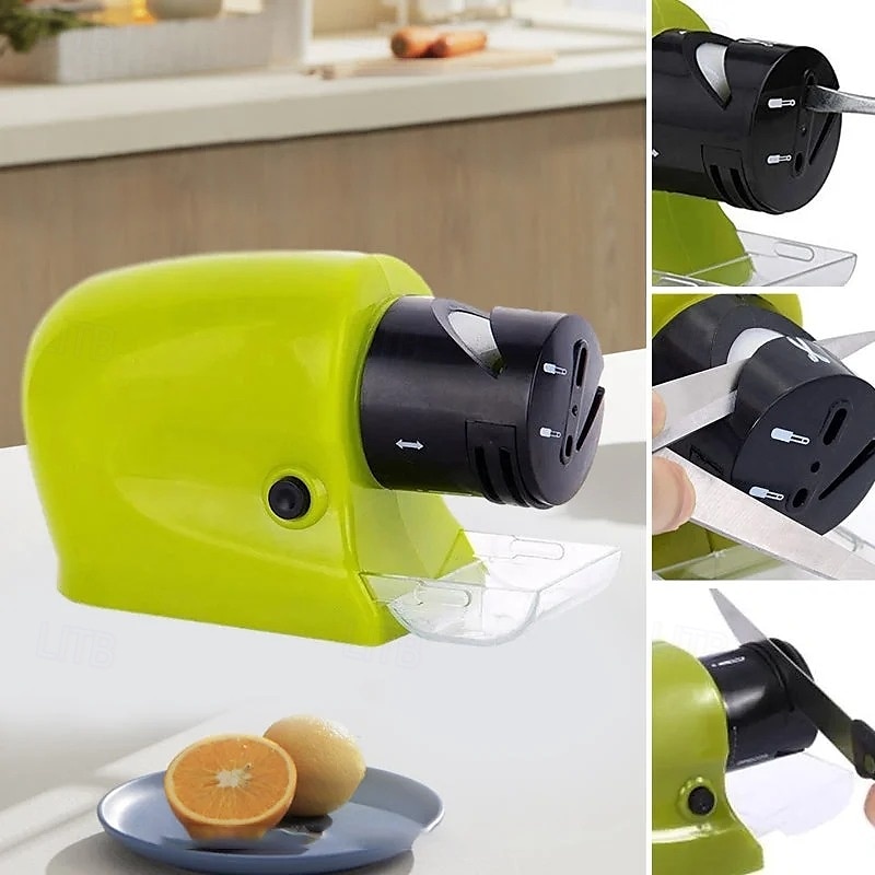 KNIFE SHARPENER Electric Sharpening Tool for Home Use Multifunctional Automatic Sharpener for Kitchen Knives Fruit Knives Screwdrivers and More with Durable Grinding Wheel 2025 - $8.99 –P13