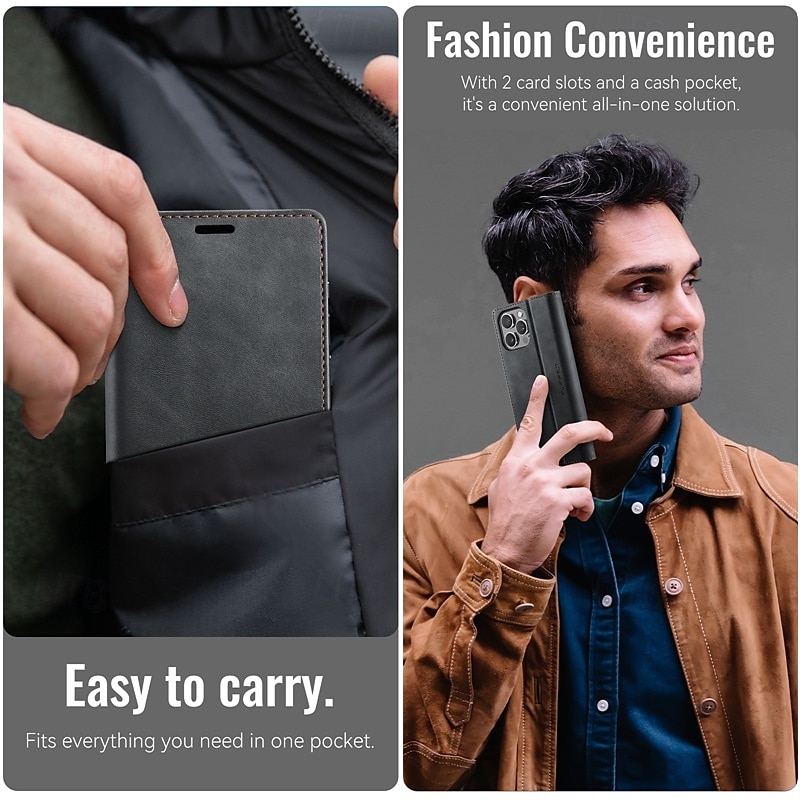 Phone Case For iPhone 16 Pro Max Plus iPhone 15 14 Pro Max Plus iPhone 13 12 Pro Max Mini Wallet Case with Stand Holder Magnetic Card Slot Retro TPU PU Leather 2025 - $17.99 –P7