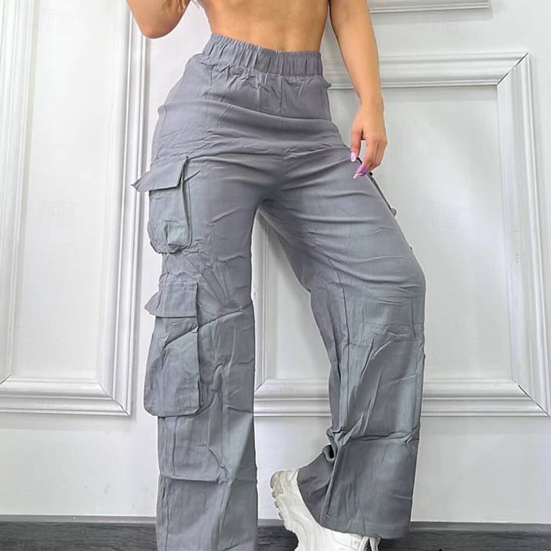 Dámské Kargo kalhoty Dağcı Pantolonu Venkovní Běžný Voděodolný Spodní část oděvu Kapsy Elastický pas Černá Kávová Outdoor a turistika Běh S M L XL 2025 - $25.99 –P6