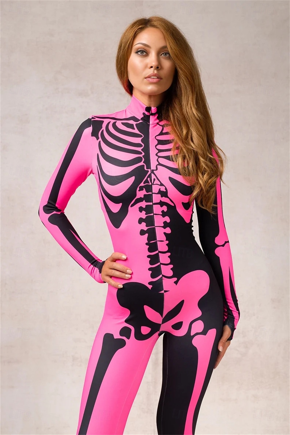 Teschio Scheletro Halloween Body Catsuit a Corpo Intero Costume Spaventoso Bambini Adulti Per uomo Per donna Ragazzi Halloween Carnevale Giorno della morte Performance Feste Club Costumi di Halloween del 2025 a GBP £20 –P4