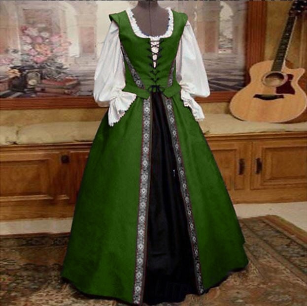 Retro Viktoria Tarzı Středověké Šaty Halenka / košile Maškarní Dáma Viking Outlander Dámské Královský předvečer Všech svatých Karneval Plesová maškaráda Párty předvečer Všech svatých Dospělé Halenka 2025 - $92.99 –P6