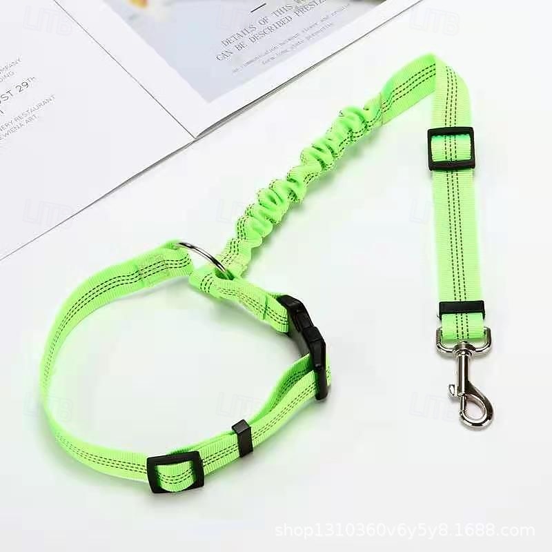 Laisse de voiture réglable pour chien, ceinture de sécurité élastique réfléchissante pour animaux de compagnie, harnais de sécurité multifonctionnel sans traction pour grands chiens, accessoires de de 2025 ? $7.99 –P13