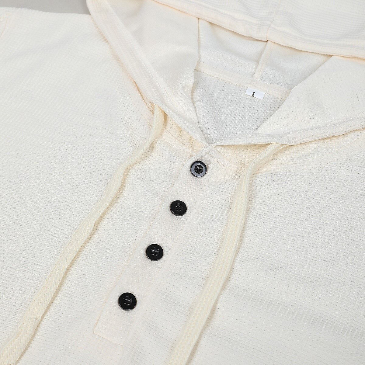 Per uomo Camicia a nido d'ape Maglietta Camicia a Maniche Lunghe Manica Lunga Felpa con Cappuccio Con Cappuccio Autunno Primavera & Autunno Semplice Moda Designer Essenziale Con cappuccio Vacanza del 2025 a $17.99 –P5