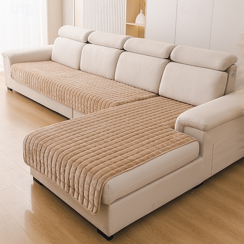 Capas de sofá de flanela acolchoada, protetores de móveis macios e duráveis, adequados para todas as estações, adequados para cães e gatos, laváveis à máquina, adequados para quarto, sala de estar, de 2025 por $30.99 –P13