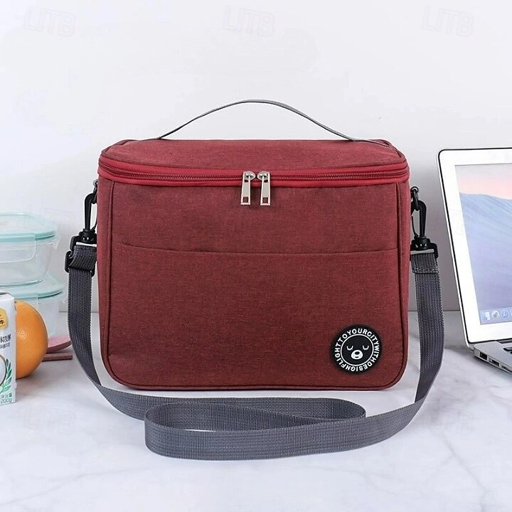 Lunch Bag for Women and Men for Back to School Office Picnic Hiking Beach New Insulated Tote Portable Bento Bag for Work Fresh Keeping Food Container Lunch Box Bag 2025 - $6.99 –P16