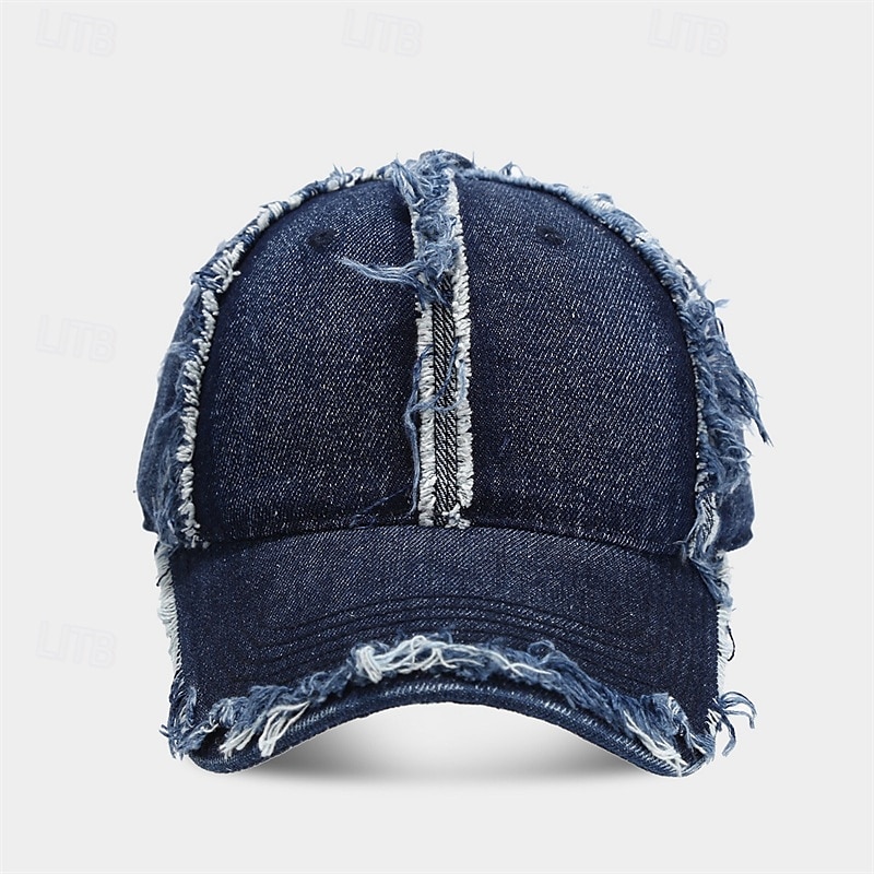 Per uomo Cappellino da Baseball Cappello da Sole Cappello da Camionista Nero Rosa Jeans Moda Casual Streetwear Quotidiano Tinta unica Regolabile Protezione solare Traspirante del 2025 a $9.99 –P6