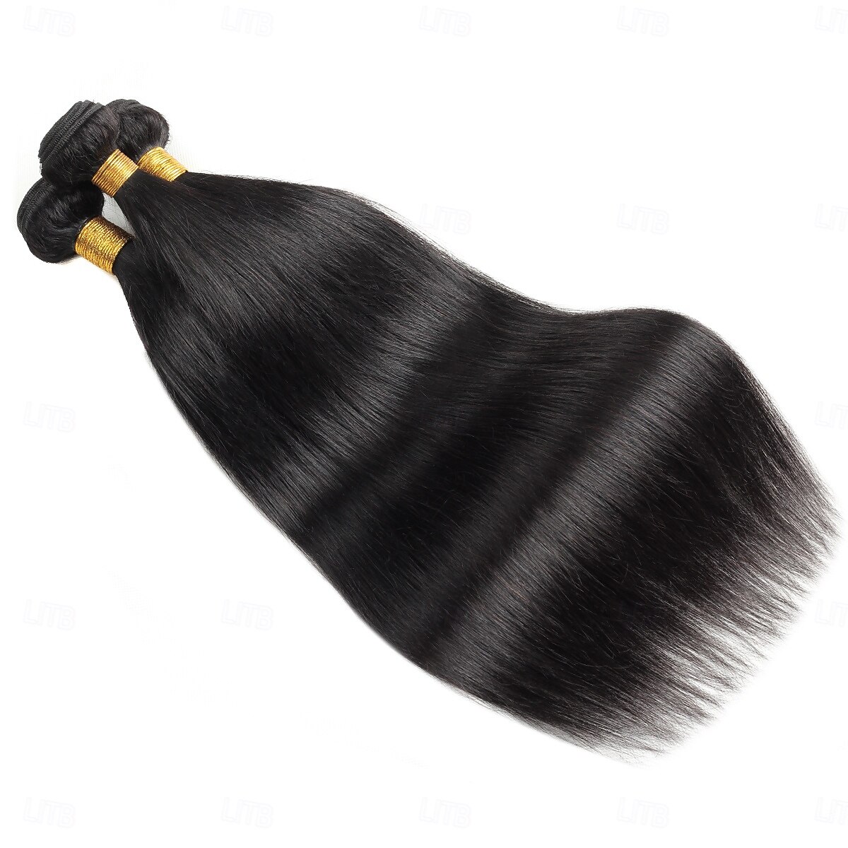 Extensions de cheveux brésiliens naturels lisses, lot de 3, 8 à 28 pouces, 300 g de 2025 ? $118.99 –P4