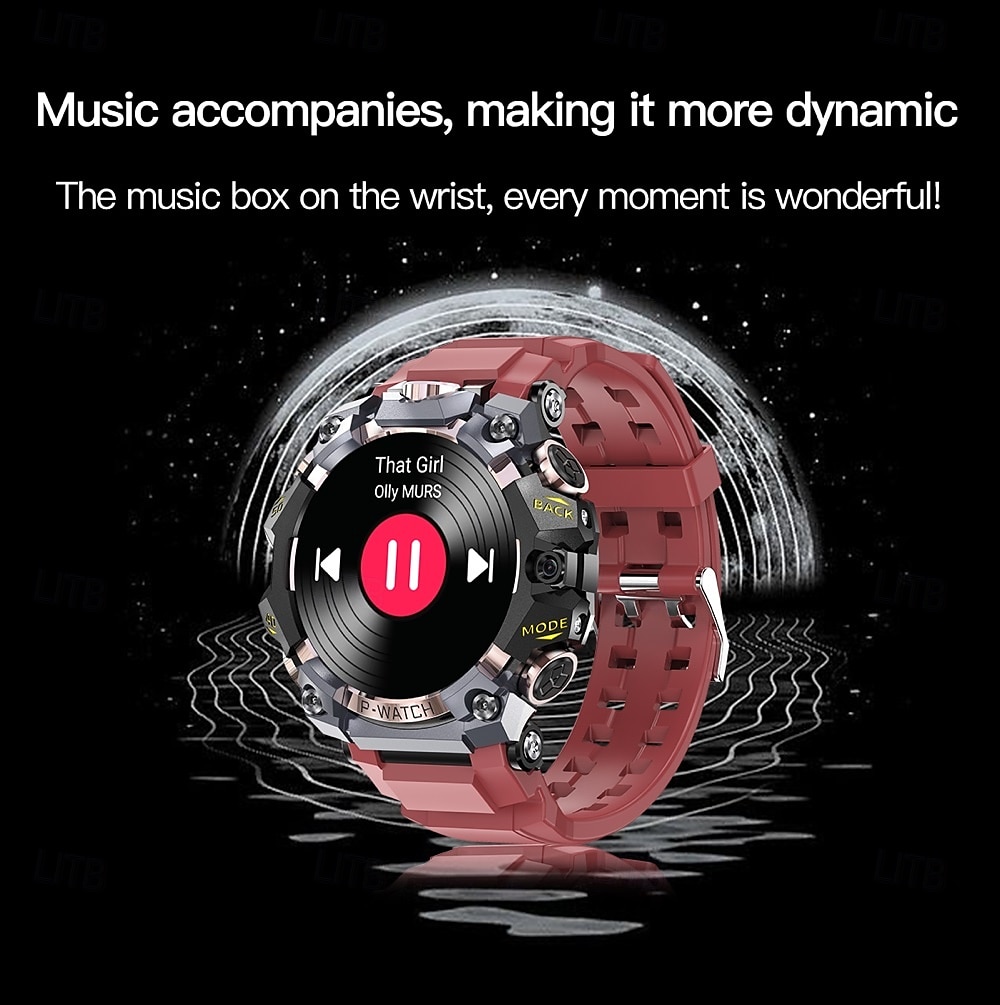 P888 Chytré hodinky 1.508 inch Inteligentní hodinky Bluetooth 4G Krokoměr Záznamník hovorů Sledování aktivity Kompatibilní s Android iOS Muži GPS Dlouhá životnost na nabití Voděodolné IP68 22mm 2025 - $92.99 –P13