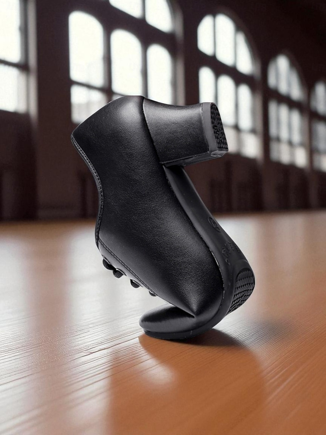 Sapatos de dança brancos com cadarço para mulheres - calçados profissionais de salto baixo para prática de dança de salão, dança latina e jazz de 2025 por $34.99 –P4