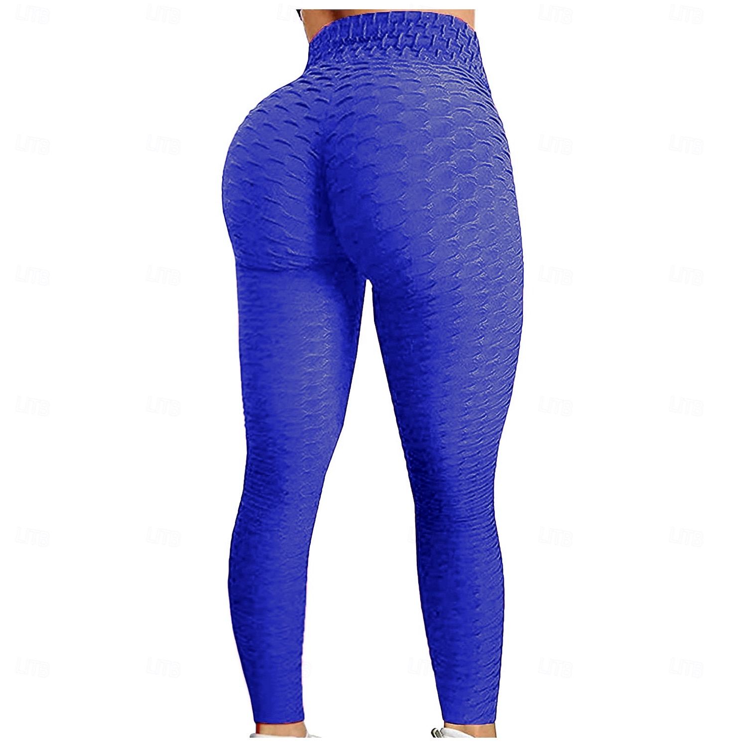 Mulheres Leggings Scrunch Butt Bootcut Butt Lift Compressão abdominal Corrida Ginástica Ioga Meia-calça Côr Sólida Cor Sólida Preto Branco Rosa claro Elastano Esportes Roupas Esportivas Com Stretch de 2025 por $12.99 –P10