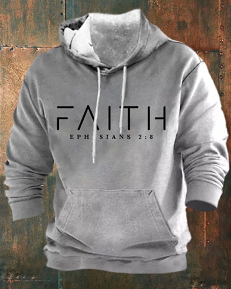 Per uomo Felpa con cappuccio Nero Grigio Con Cappuccio Lettera Tasca Stampato Sport & Outdoor Quotidiano Ferie Poliestere Streetwear Essenziale Casual Primavera Autunno Abbigliamento Felpe con del 2026 a $26.99 –P2