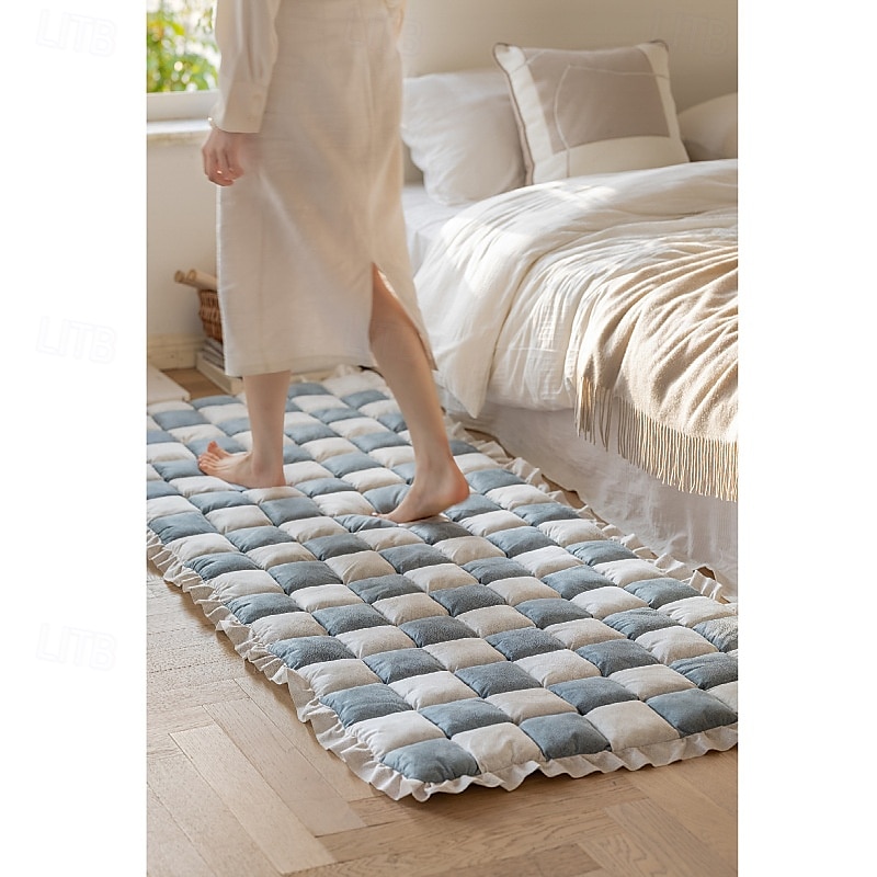 Cream Sofa Cover  Couch Cover For Pets Dog Large Plaid Square Fuzzy Pet Dog Mat Bed 2025 - $150.99 –P5