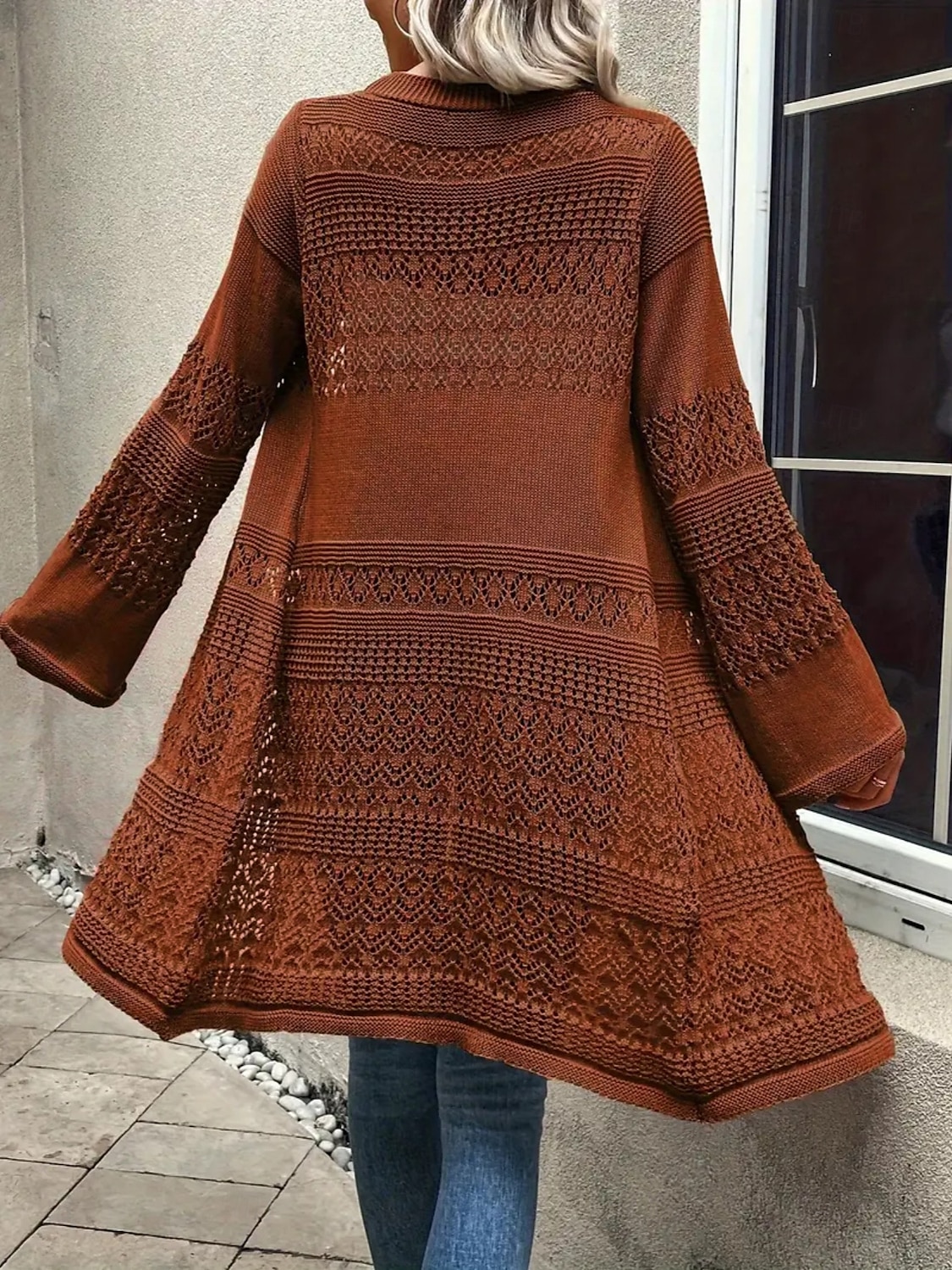 Per donna Giacca imbottita Confortevole Traspirante Taglio Moda Quotidiano Semplice All'aperto Casuale Quotidiano Aperto davanti Regolare Senza colletto Vestibilità regolare Manica Lunga Capispalla del 2025 a $31.99 –P5