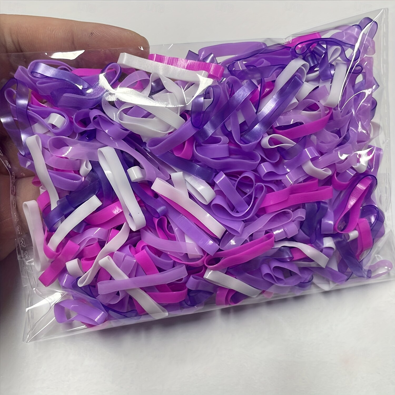 500 tendini per cavalli in silicone extra spessi e ad alta elasticità - criniera resistente &Fasce per la coda dei cavalli, accessori per legare i peli di cavallo bianchi e neri, fasce per fissare la del 2025 a $6.49 –P10